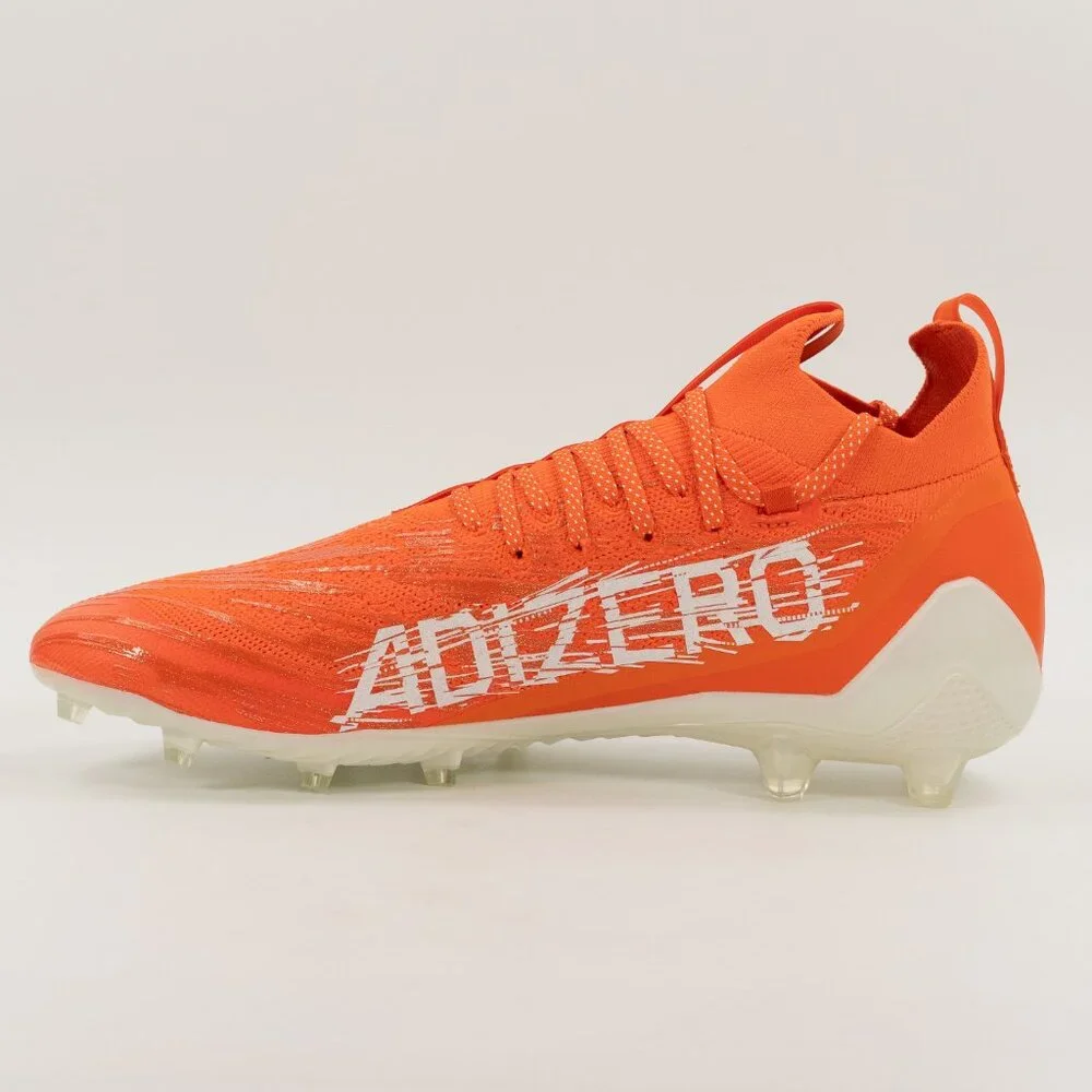 Adidas Adizero Primeknit Orange White GV9628 Football Cleats size 14